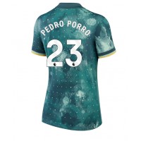 Dres Tottenham Hotspur Pedro Porro #23 Rezervni za Žensko 2024-25 Kratak Rukav